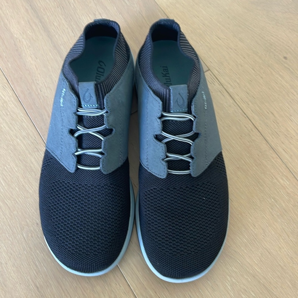 Olukai Ulana Kai men’s size 9 black/Dk shadow